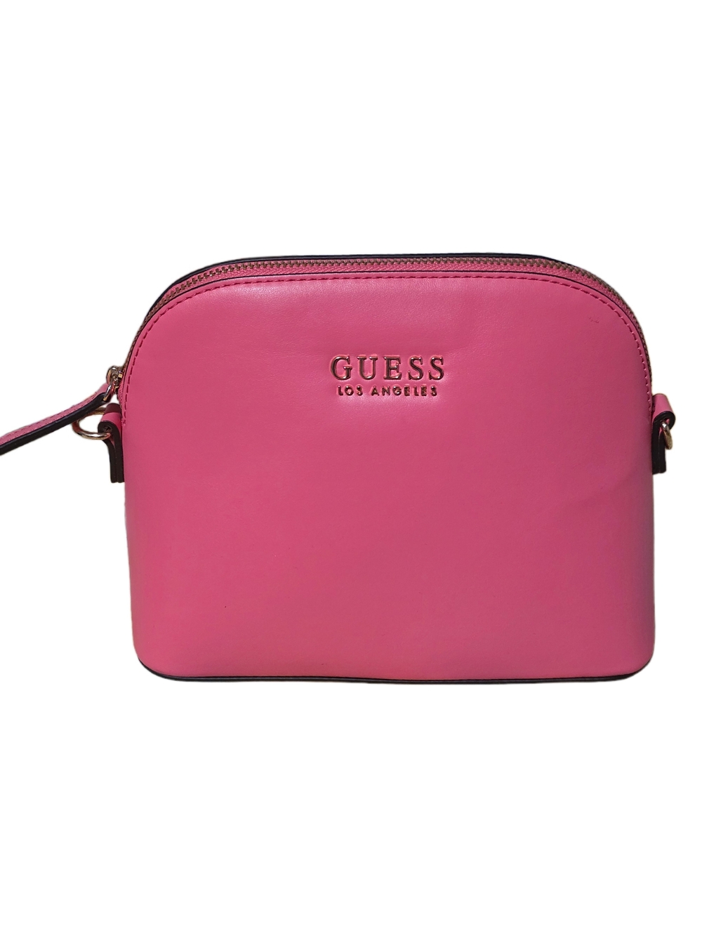 GUESS - Pink Half-Dome Crossbody Bag